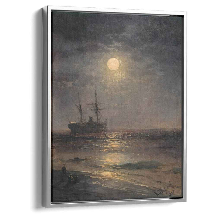 Lunar night (1899) by Ivan Aivazovsky