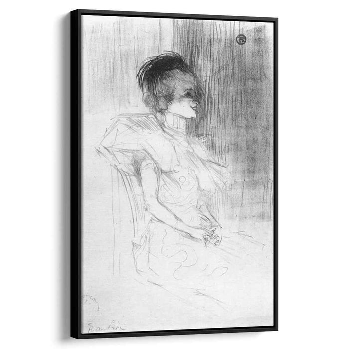 M.Lender Sitting (1895) by Henri de Toulouse-Lautrec