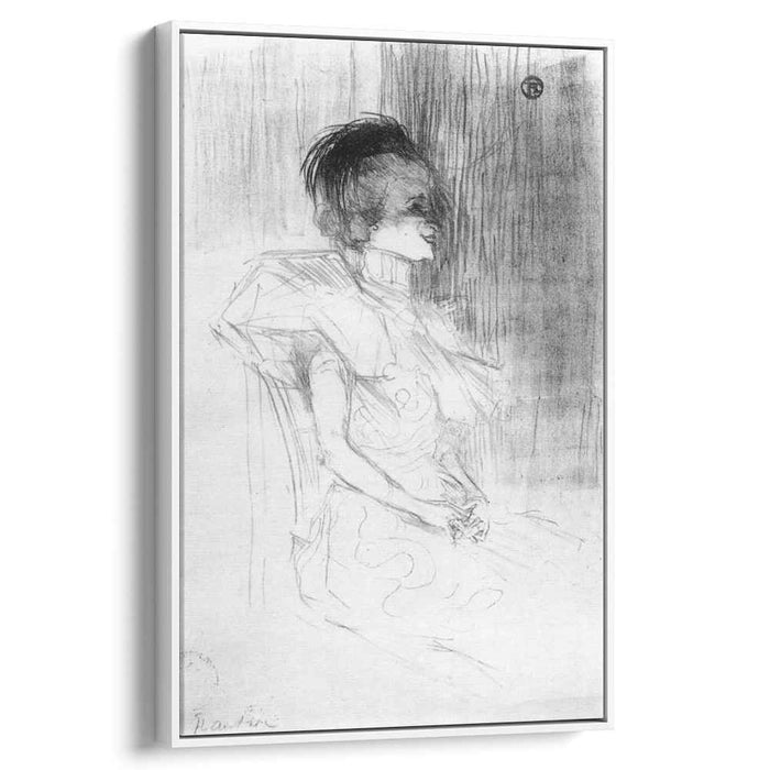 M.Lender Sitting (1895) by Henri de Toulouse-Lautrec