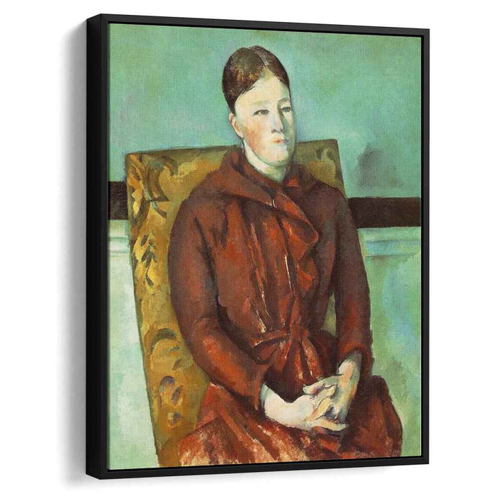 Madame Cezanne in a Yellow Chair (1891) by Paul Cezanne