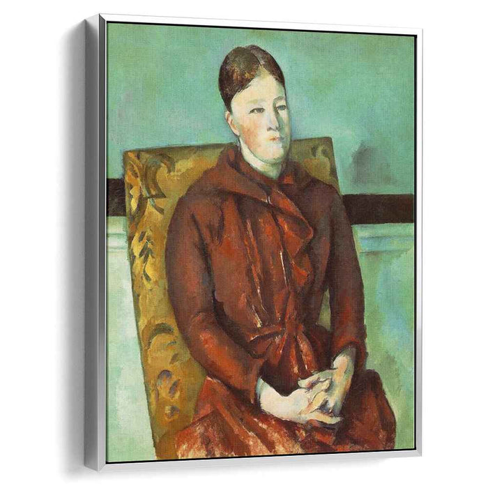 Madame Cezanne in a Yellow Chair (1891) by Paul Cezanne