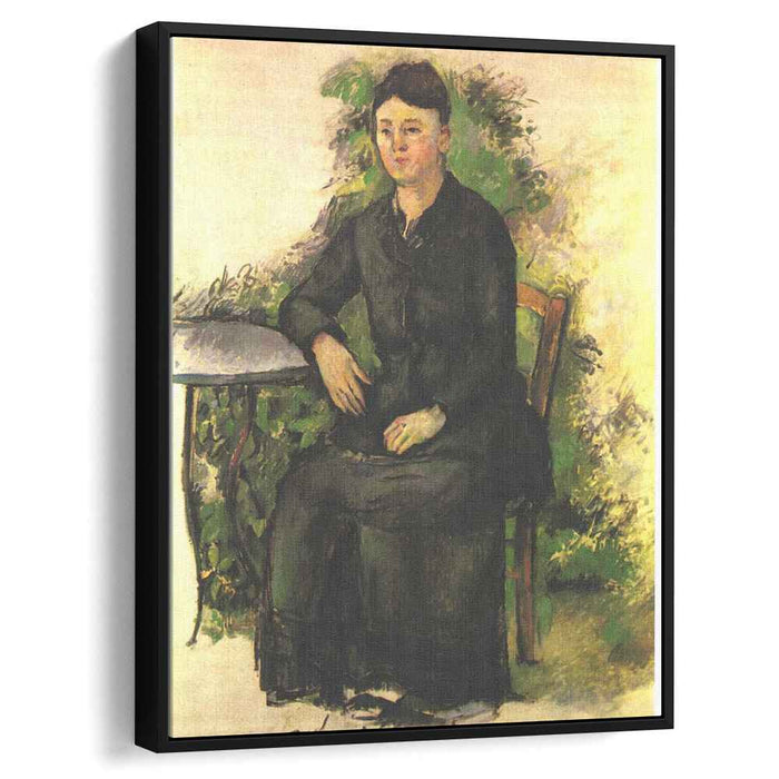 Madame Cezanne in the garden (1882) by Paul Cezanne