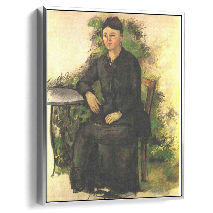 Madame Cezanne in the garden (1882) by Paul Cezanne