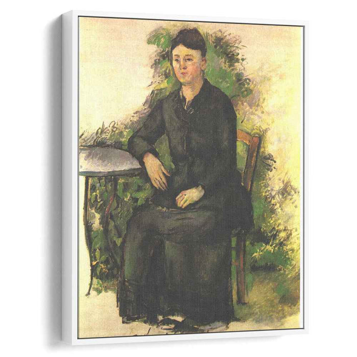 Madame Cezanne in the garden (1882) by Paul Cezanne