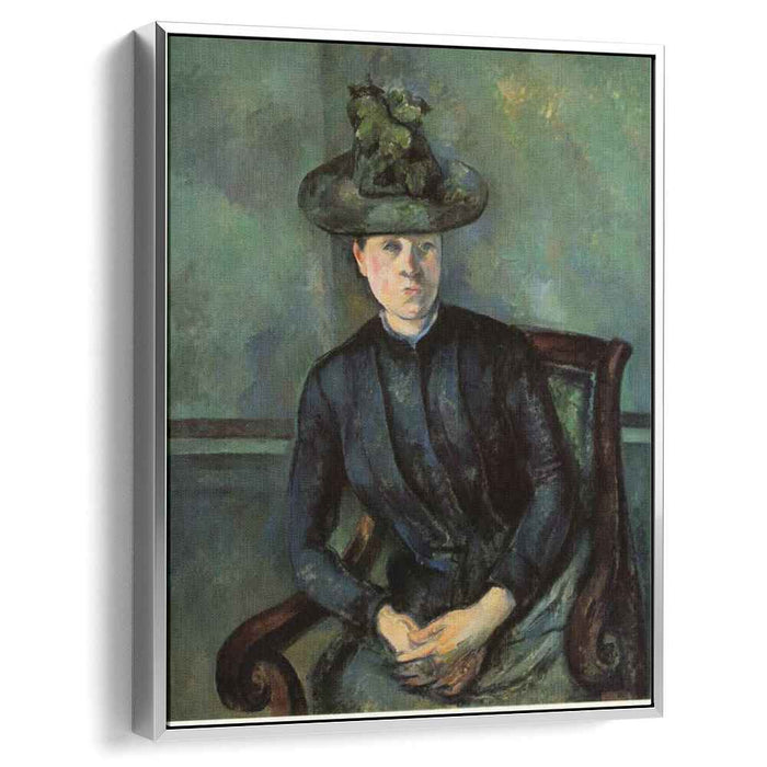 Woman in a Green Hat (Madame Cezanne) (1895) by Paul Cezanne
