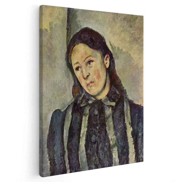 Madame Cezanne with Unbound Hair (1887) by Paul Cezanne