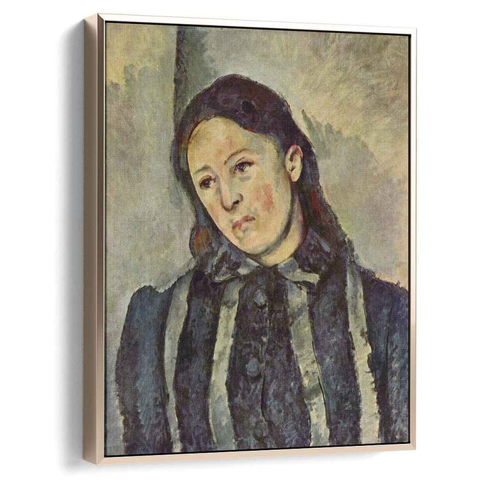 Madame Cezanne with Unbound Hair (1887) by Paul Cezanne