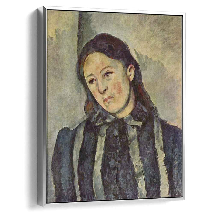 Madame Cezanne with Unbound Hair (1887) by Paul Cezanne