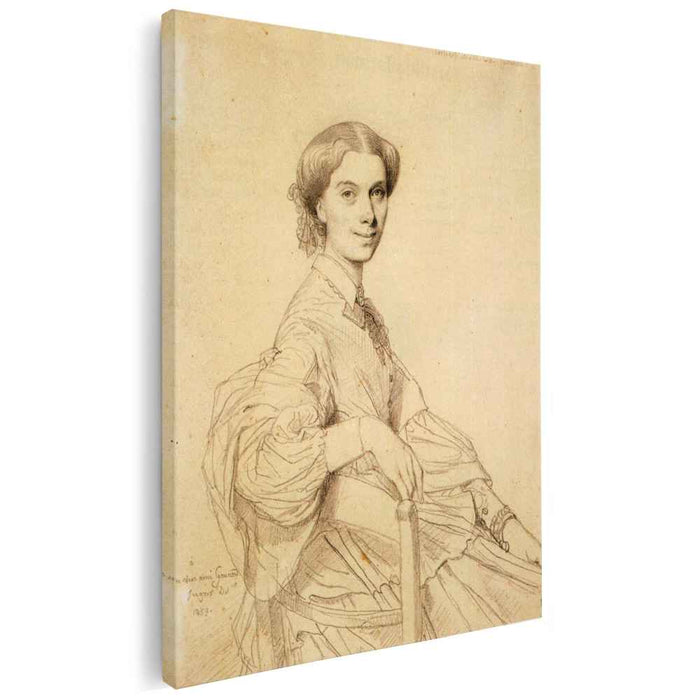 Madame Charles Gounod, born Anna Zimmermann by Jean Auguste Dominique Ingres