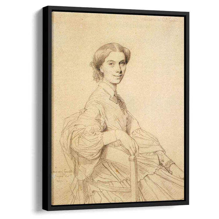 Madame Charles Gounod, born Anna Zimmermann by Jean Auguste Dominique Ingres