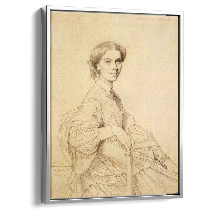 Madame Charles Gounod, born Anna Zimmermann by Jean Auguste Dominique Ingres