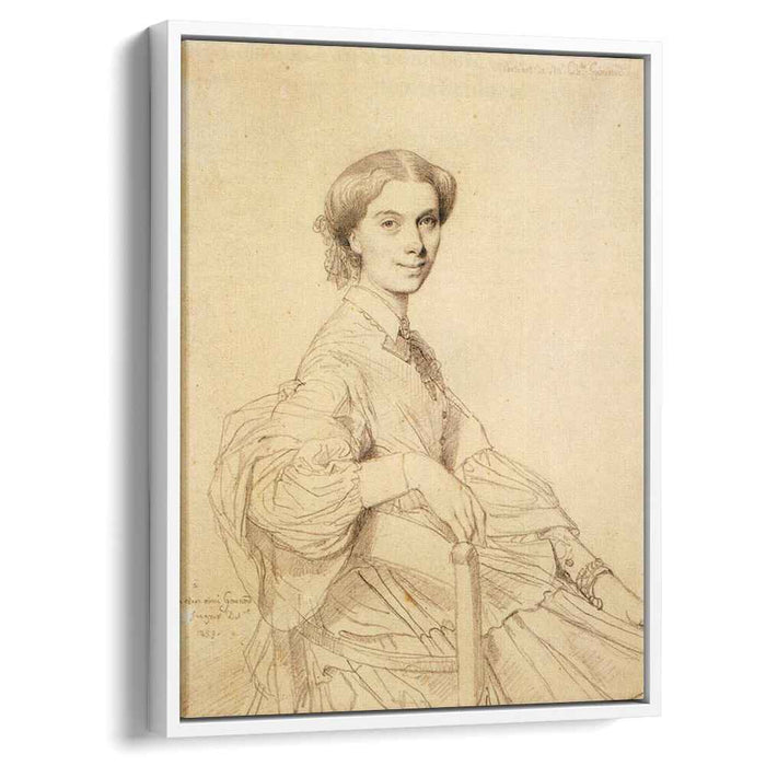 Madame Charles Gounod, born Anna Zimmermann by Jean Auguste Dominique Ingres