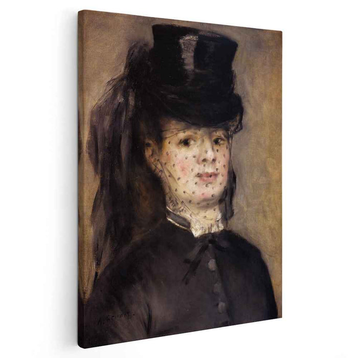 Madame Darras as an Horsewoman (1873) by Pierre-Auguste Renoir