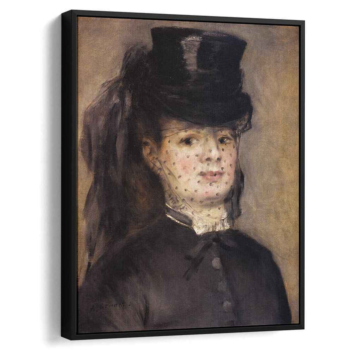 Madame Darras as an Horsewoman (1873) by Pierre-Auguste Renoir