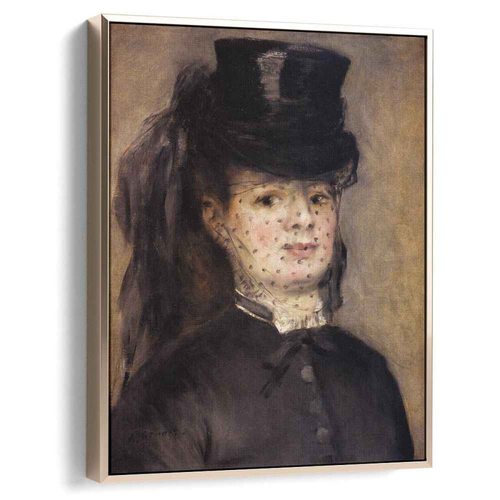Madame Darras as an Horsewoman (1873) by Pierre-Auguste Renoir