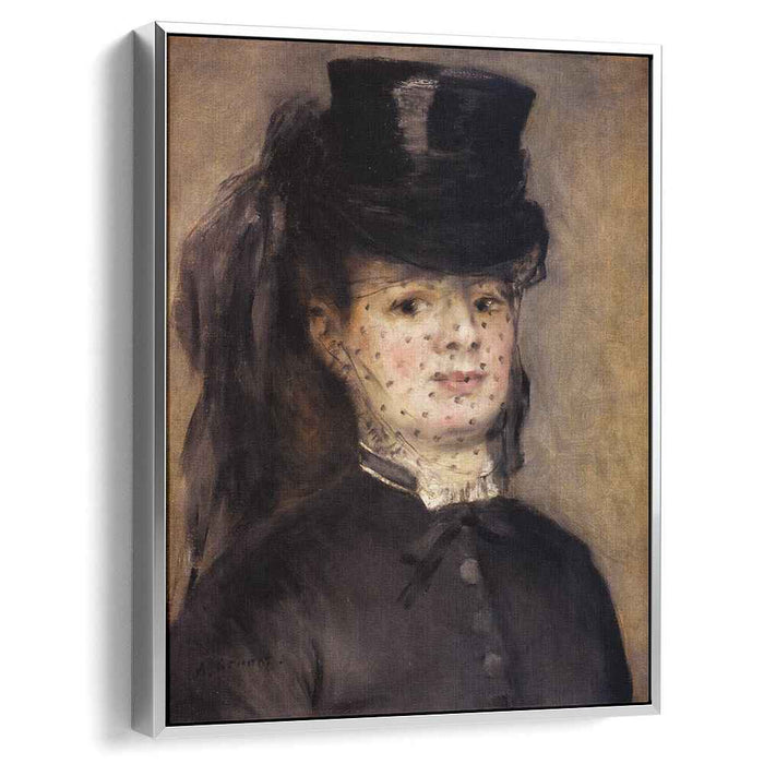 Madame Darras as an Horsewoman (1873) by Pierre-Auguste Renoir