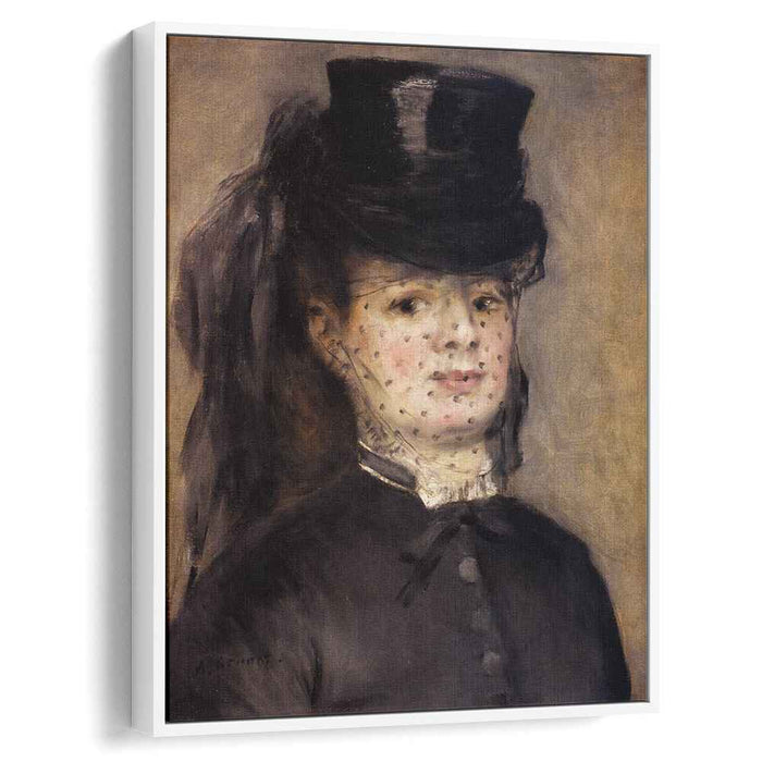 Madame Darras as an Horsewoman (1873) by Pierre-Auguste Renoir