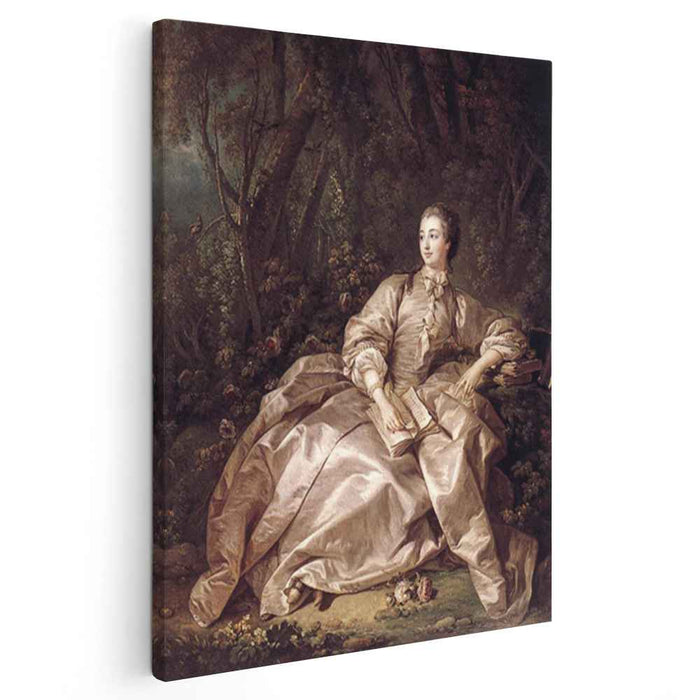 Madame de Pompadour (1758) by Francois Boucher