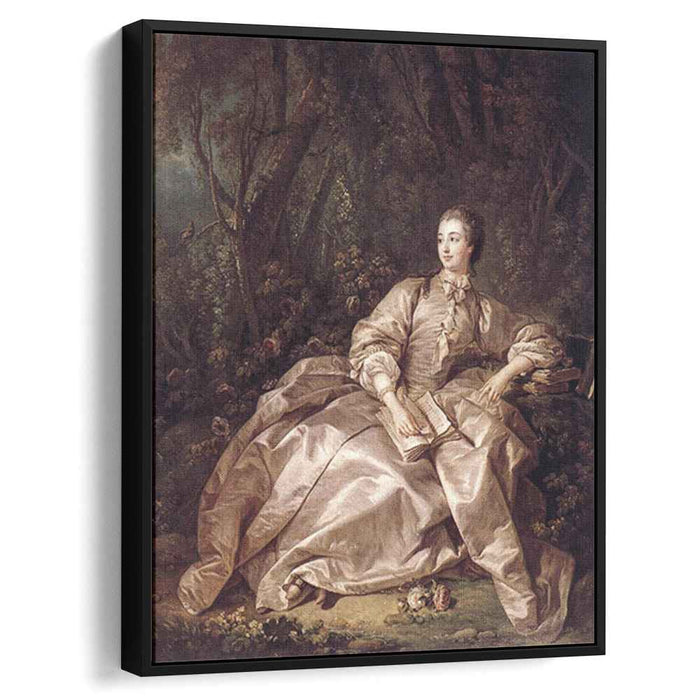 Madame de Pompadour (1758) by Francois Boucher