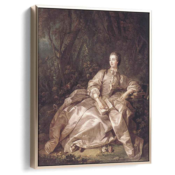 Madame de Pompadour (1758) by Francois Boucher