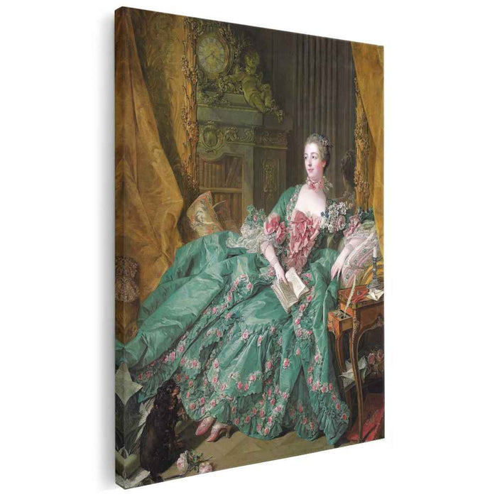 Madame de Pompadour (1756) by Francois Boucher