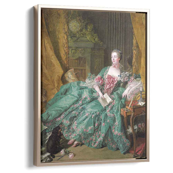 Madame de Pompadour (1756) by Francois Boucher