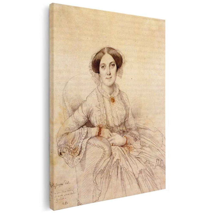 Madame Felix Gallois, born Nathalie Rose Joachime Bochet by Jean Auguste Dominique Ingres