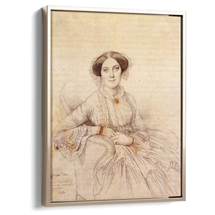 Madame Felix Gallois, born Nathalie Rose Joachime Bochet by Jean Auguste Dominique Ingres