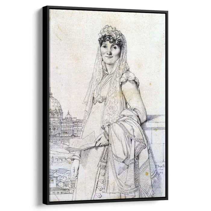 Madame Guillaume Mallet, born Anne Julie Houel by Jean Auguste Dominique Ingres