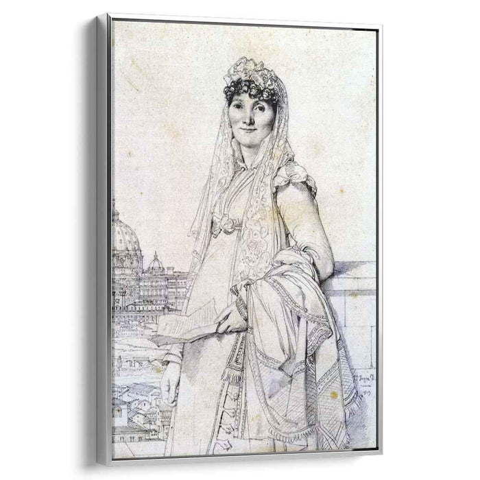 Madame Guillaume Mallet, born Anne Julie Houel by Jean Auguste Dominique Ingres