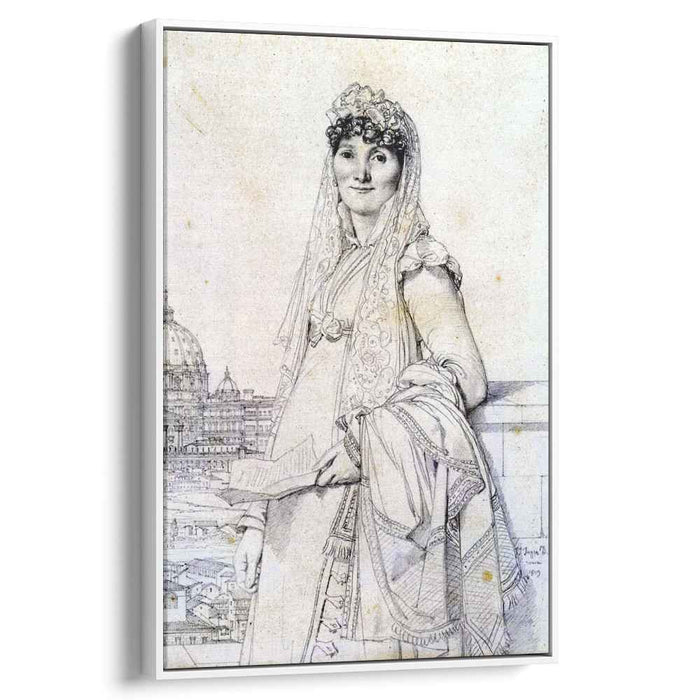 Madame Guillaume Mallet, born Anne Julie Houel by Jean Auguste Dominique Ingres