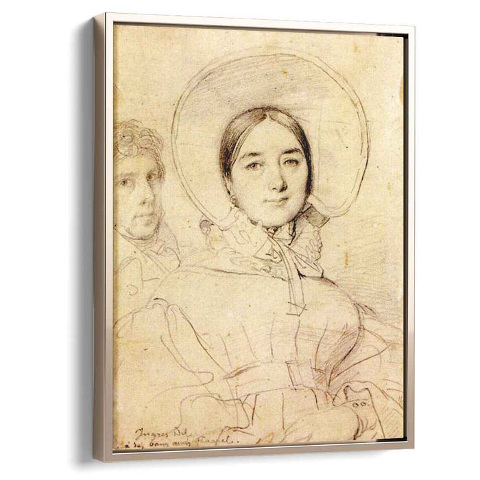 Madame Jean Auguste Dominique Ingres, born Madeleine Chapelle II by Jean Auguste Dominique Ingres