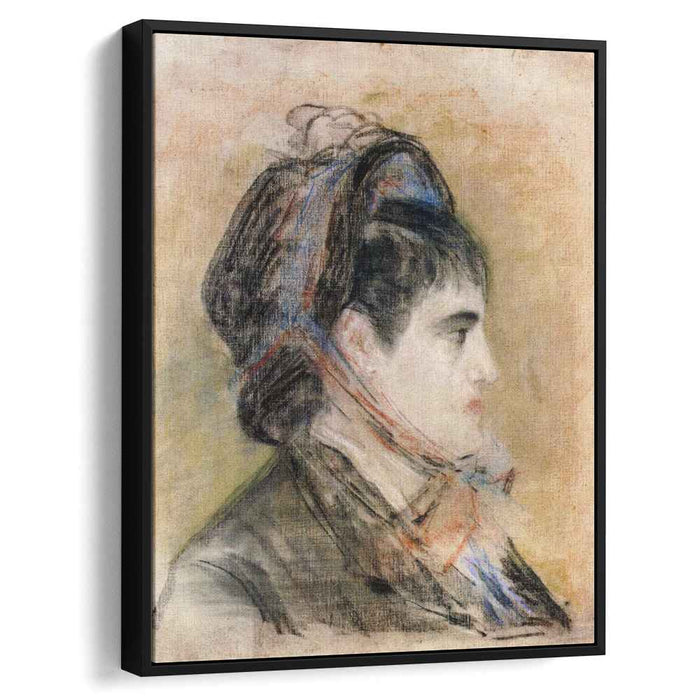 Madame Jeanne Martin in a bonnet (1881) by Edouard Manet