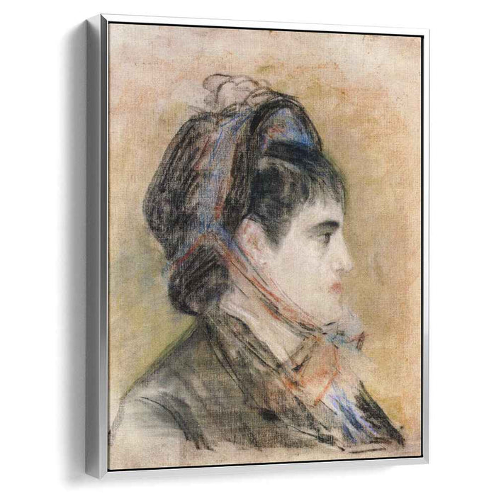 Madame Jeanne Martin in a bonnet (1881) by Edouard Manet