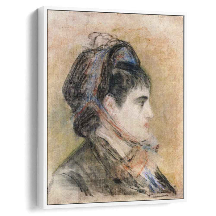 Madame Jeanne Martin in a bonnet (1881) by Edouard Manet