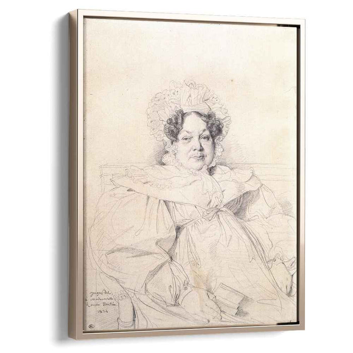 Madame Louis-Francois Bertin (1834) by Jean Auguste Dominique Ingres