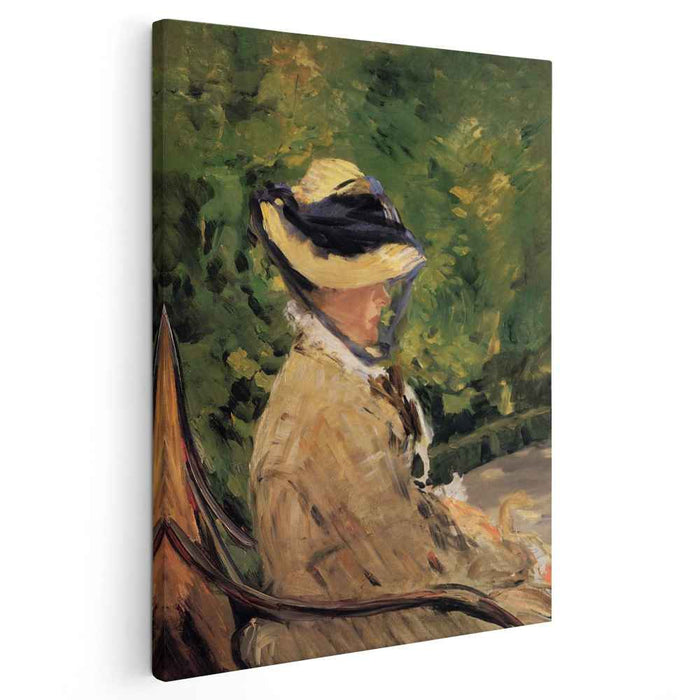 Madame Manet at Bellevue (1880) by Edouard Manet