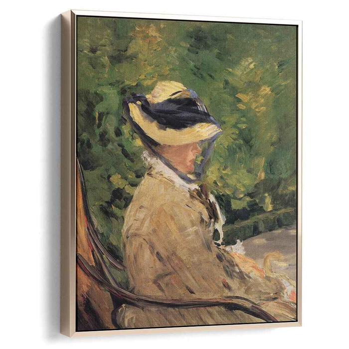 Madame Manet at Bellevue (1880) by Edouard Manet
