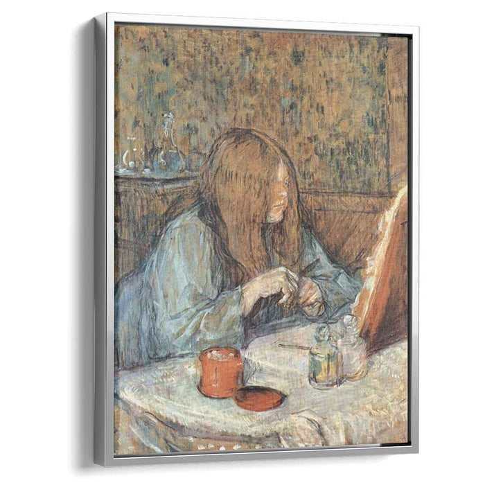 Madame Poupoule at Her Dressing Table (1898) by Henri de Toulouse-Lautrec