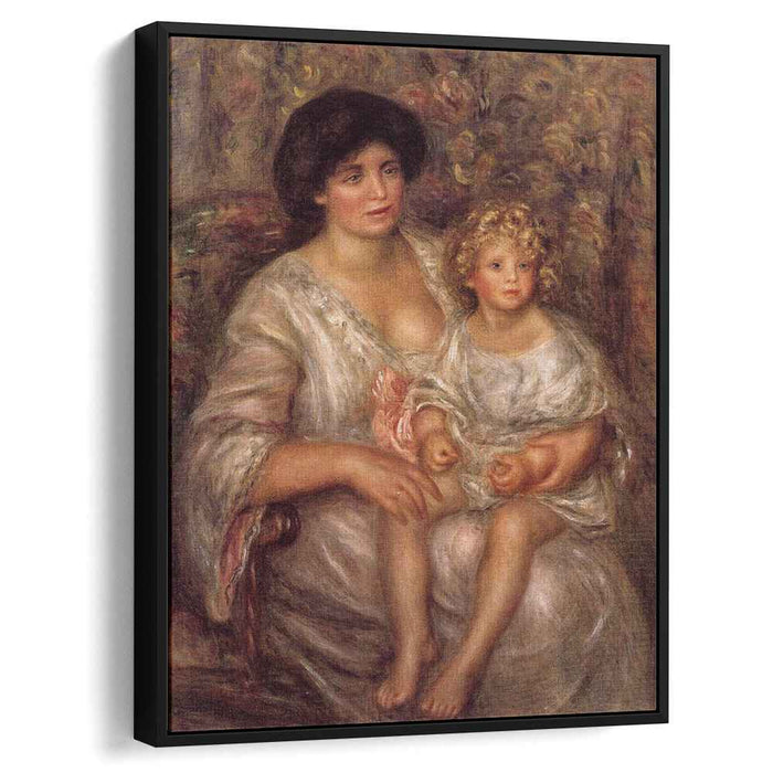 Madame Thurneyssan and Her Daughter (1910) by Pierre-Auguste Renoir