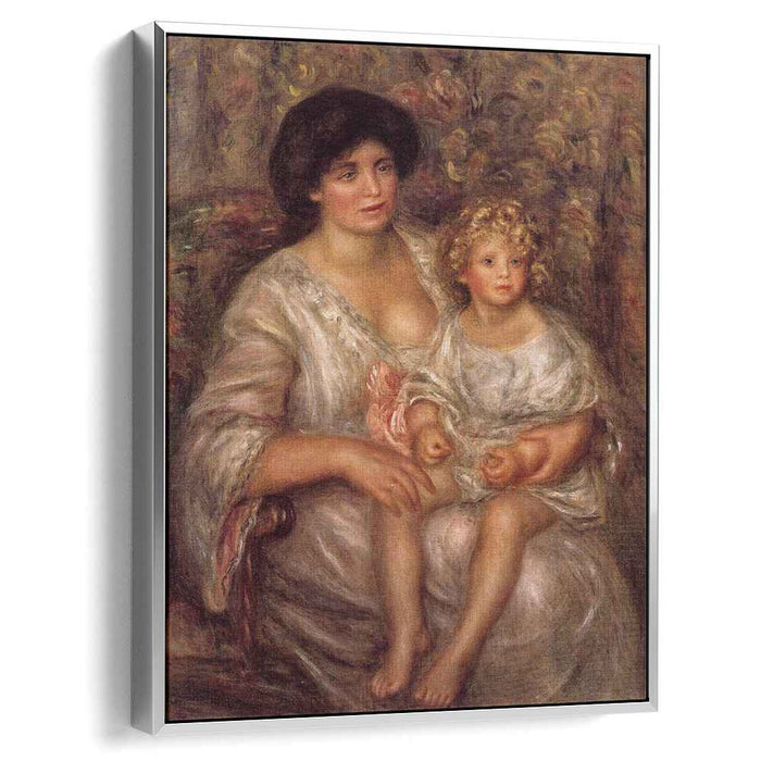 Madame Thurneyssan and Her Daughter (1910) by Pierre-Auguste Renoir