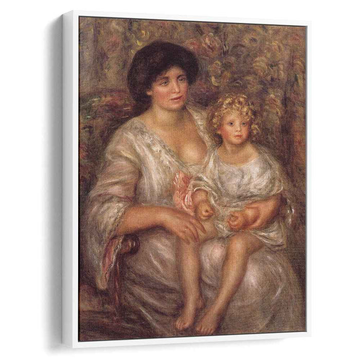 Madame Thurneyssan and Her Daughter (1910) by Pierre-Auguste Renoir