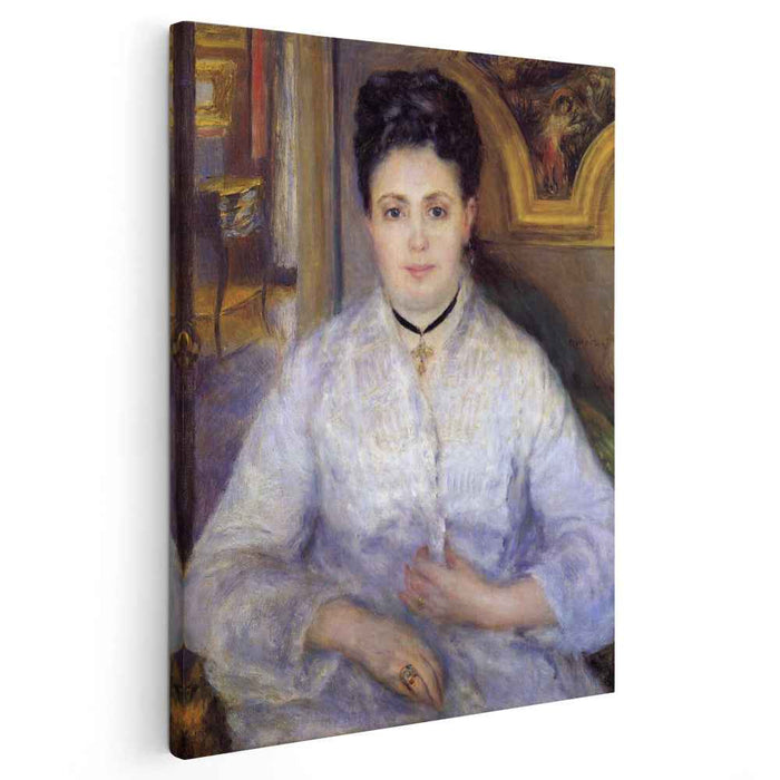 Madame Victor Chocquet (1875) by Pierre-Auguste Renoir