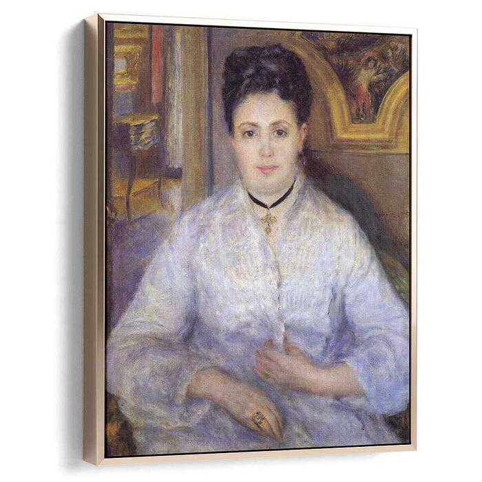 Madame Victor Chocquet (1875) by Pierre-Auguste Renoir