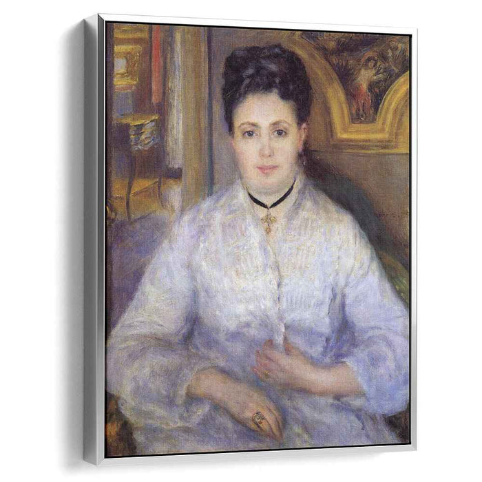 Madame Victor Chocquet (1875) by Pierre-Auguste Renoir