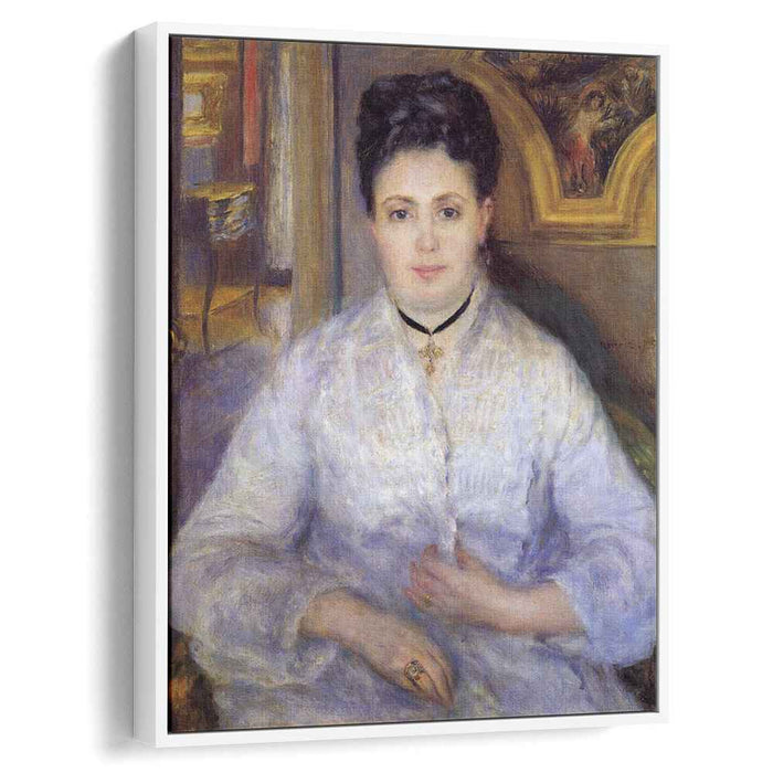 Madame Victor Chocquet (1875) by Pierre-Auguste Renoir