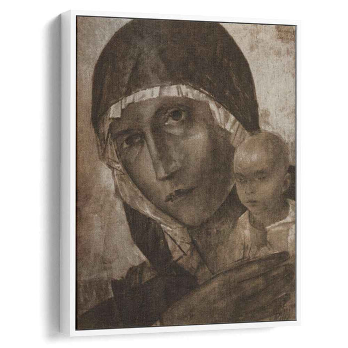 Madonna and Child (1923) by Kuzma Petrov-Vodkin