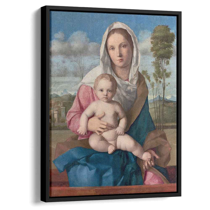 Madonna and Child in a landscape (1508) by Giovanni Bellini
