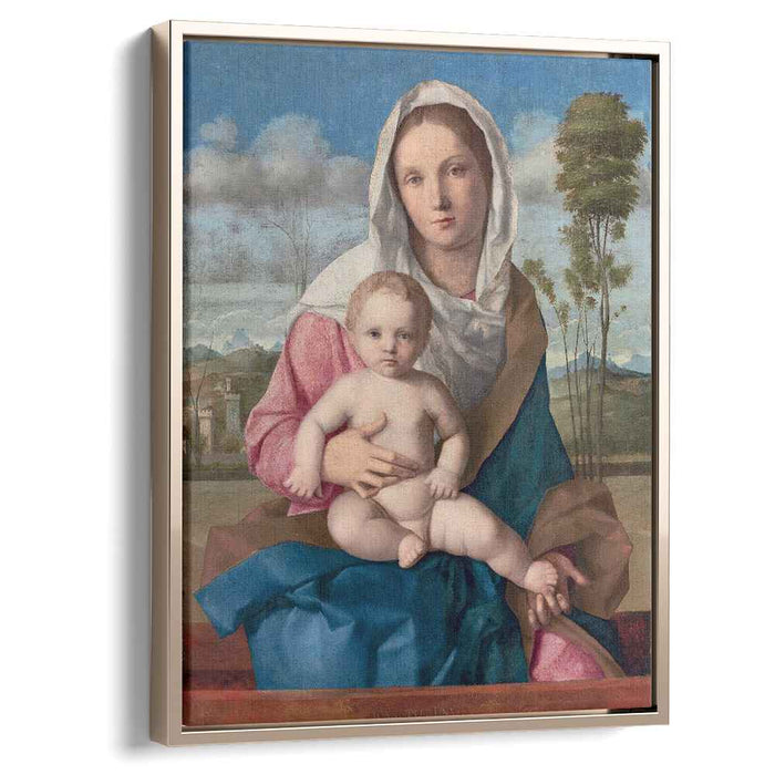 Madonna and Child in a landscape (1508) by Giovanni Bellini