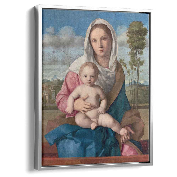 Madonna and Child in a landscape (1508) by Giovanni Bellini
